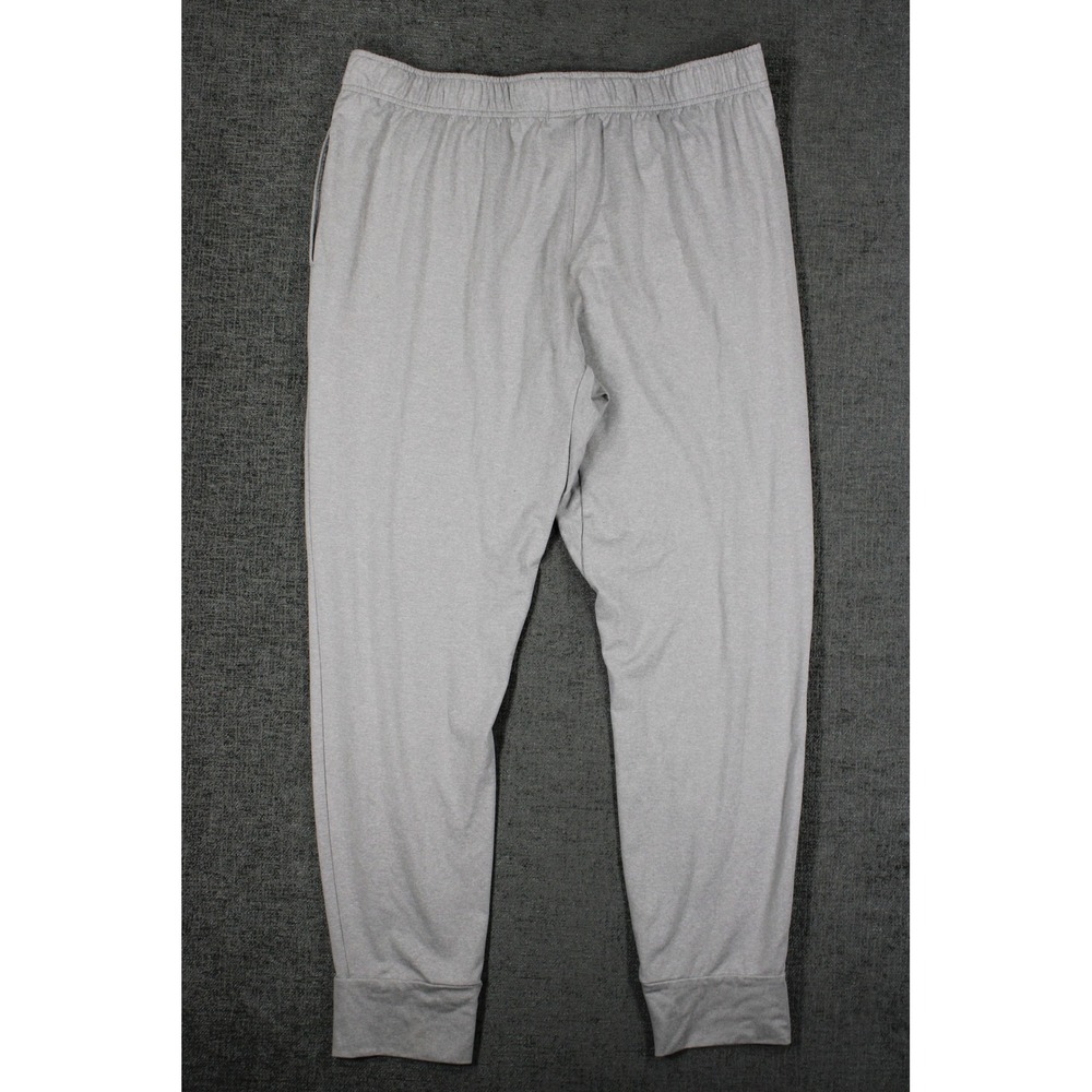 Kyodan Mens Heather Gray Active Joggers Tapered Athletic Sweatpants Large